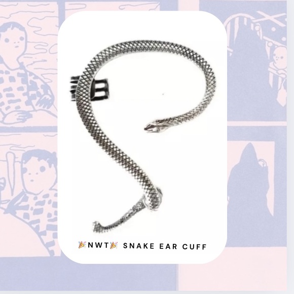 🏷️🆕🎉 silver snake ear cuff - Picture 2 of 5